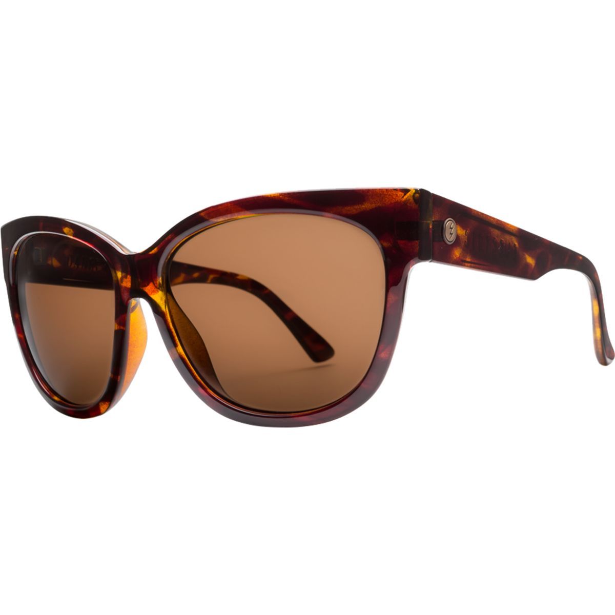 Electric Danger Cat Sunglasses - Women's Tort Shell/M. Bronze, One Size