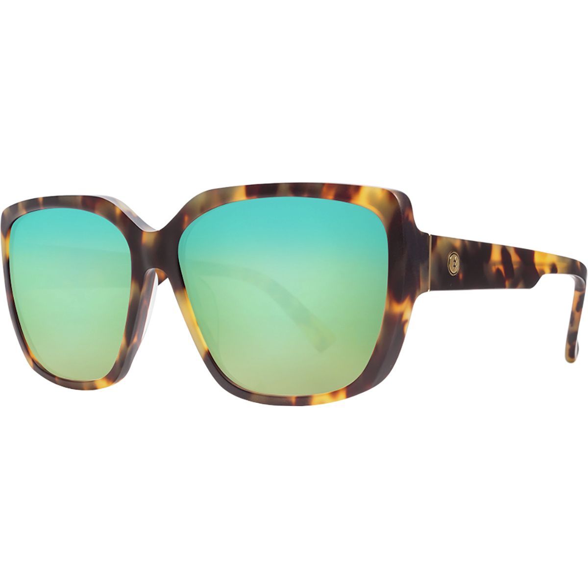 Electric Honey Bee Sunglasses - Women's Pineapple Tort - Ohm Green Chrome, One Size