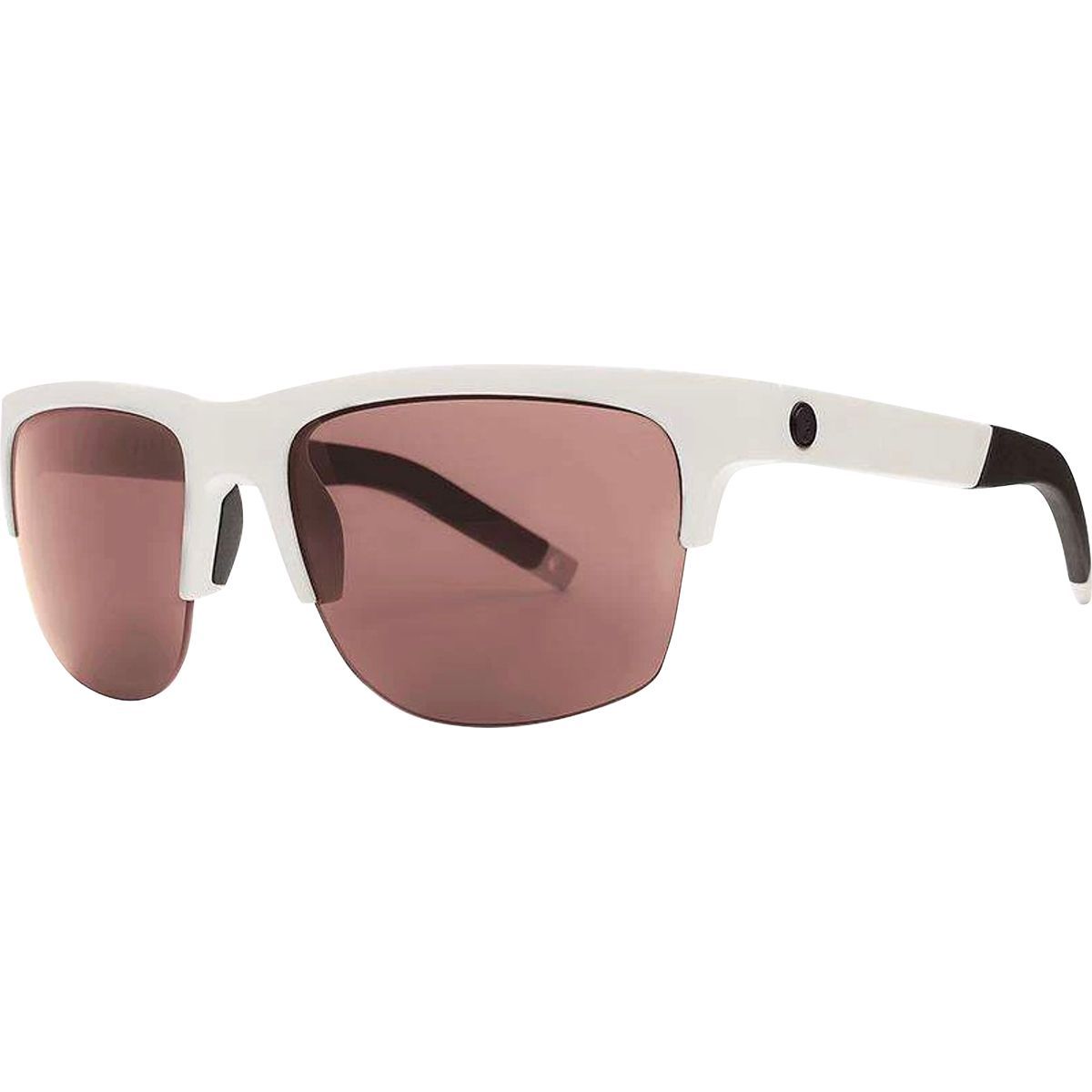 Electric Knoxville Pro Polarized Sunglasses Matte White/Polarized+ Rose, One Size