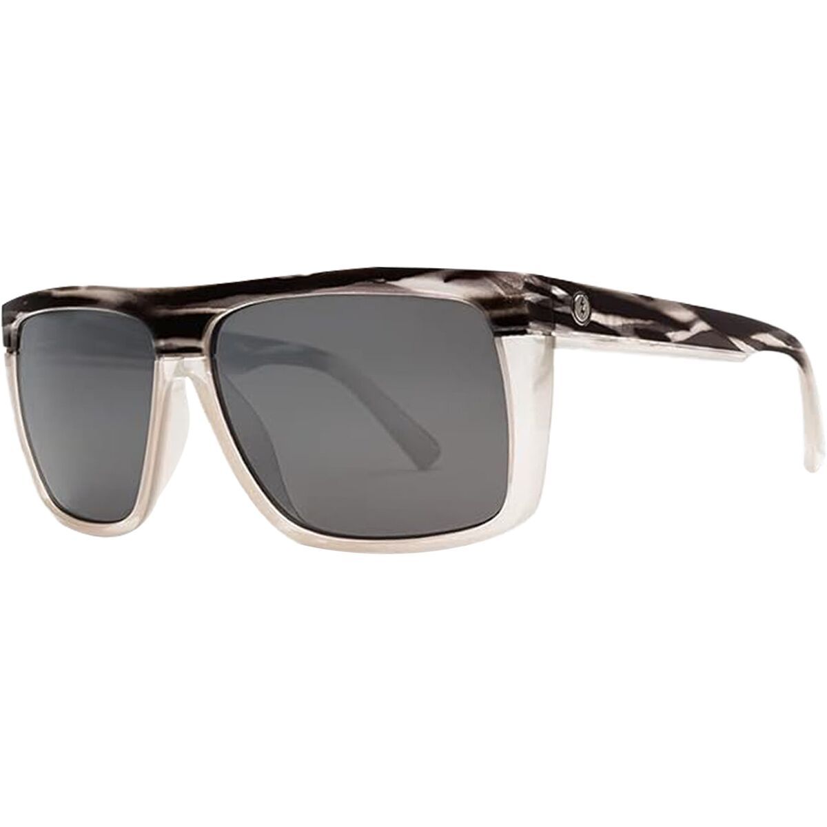 Electric Black Top Polarized Sunglasses Twilight Perception, One Size