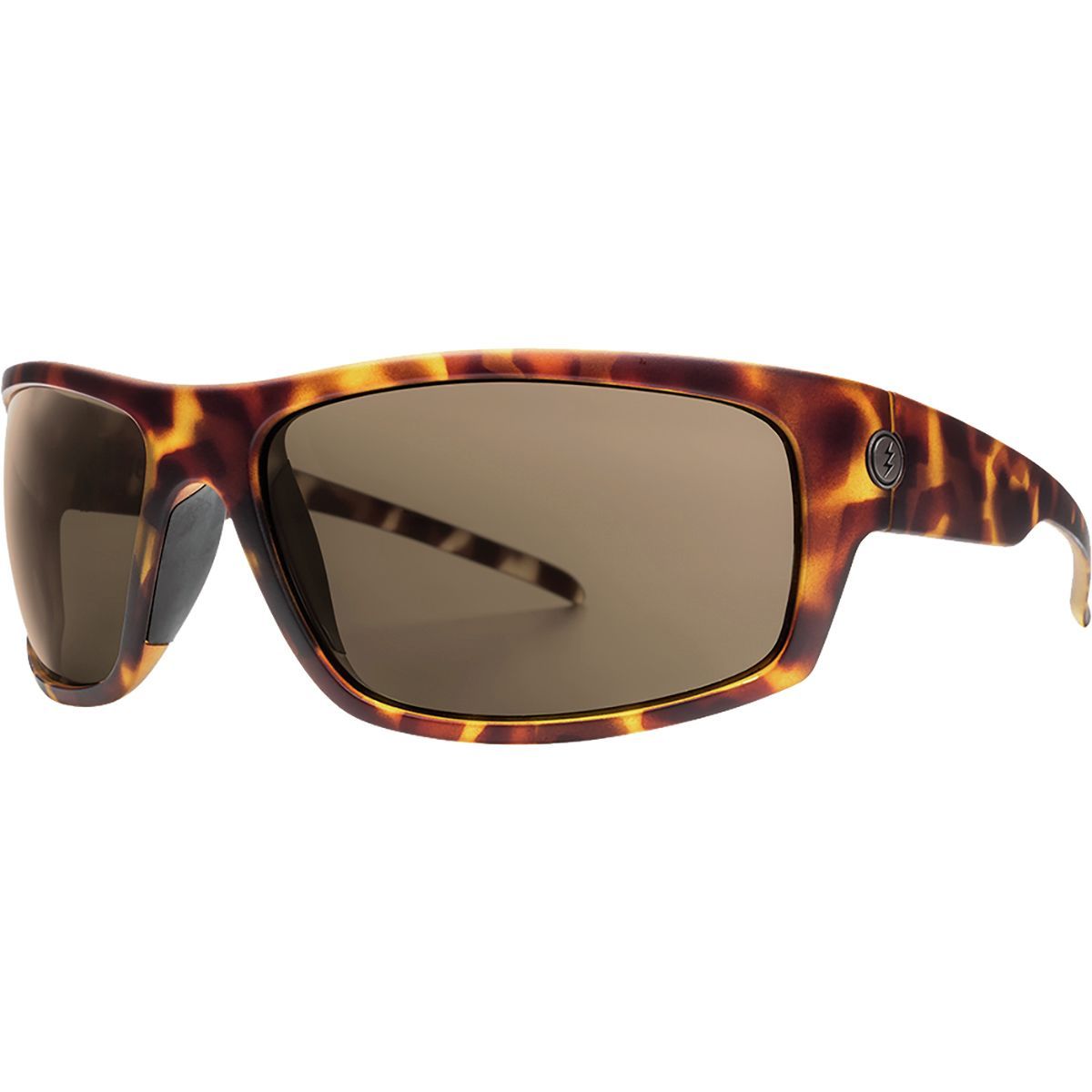 Electric Tech One XL Polarized Sunglasses Matte Tort/Ohm Polar Bronze, One Size