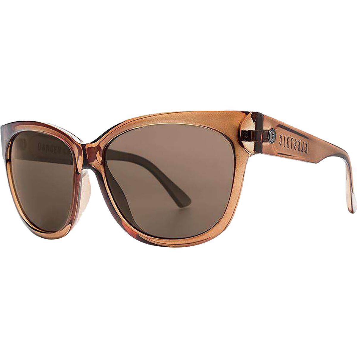 Electric Danger Cat Polarized Sunglasses - Women's Gloss Mono Bronze/Ohm Polar Bronze, One Size
