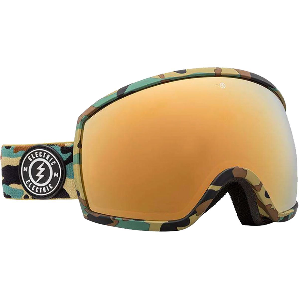 Electric EGG Goggles Camo/Brose-gold Chrome, One Size