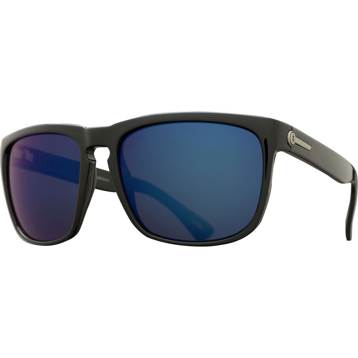 Electric Knoxville XL Polarized Sunglasses Gloss Black/Ohm+ Polar Blue, One Size