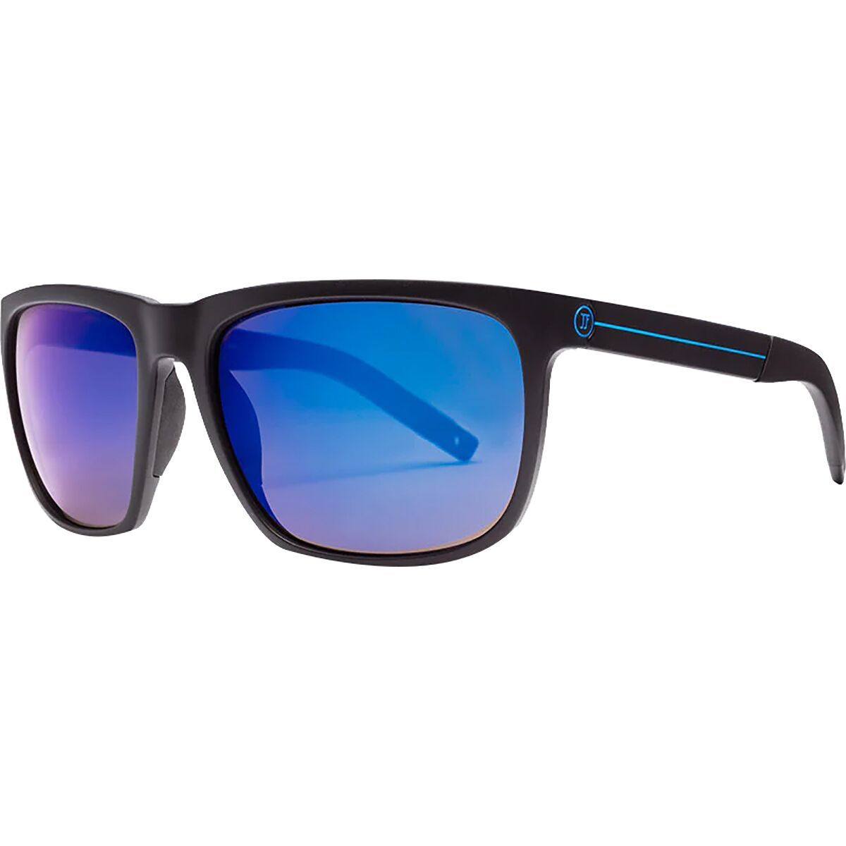 Electric Knoxville XL Sport Polarized Sunglasses Black/Blue Polar Pro, One Size