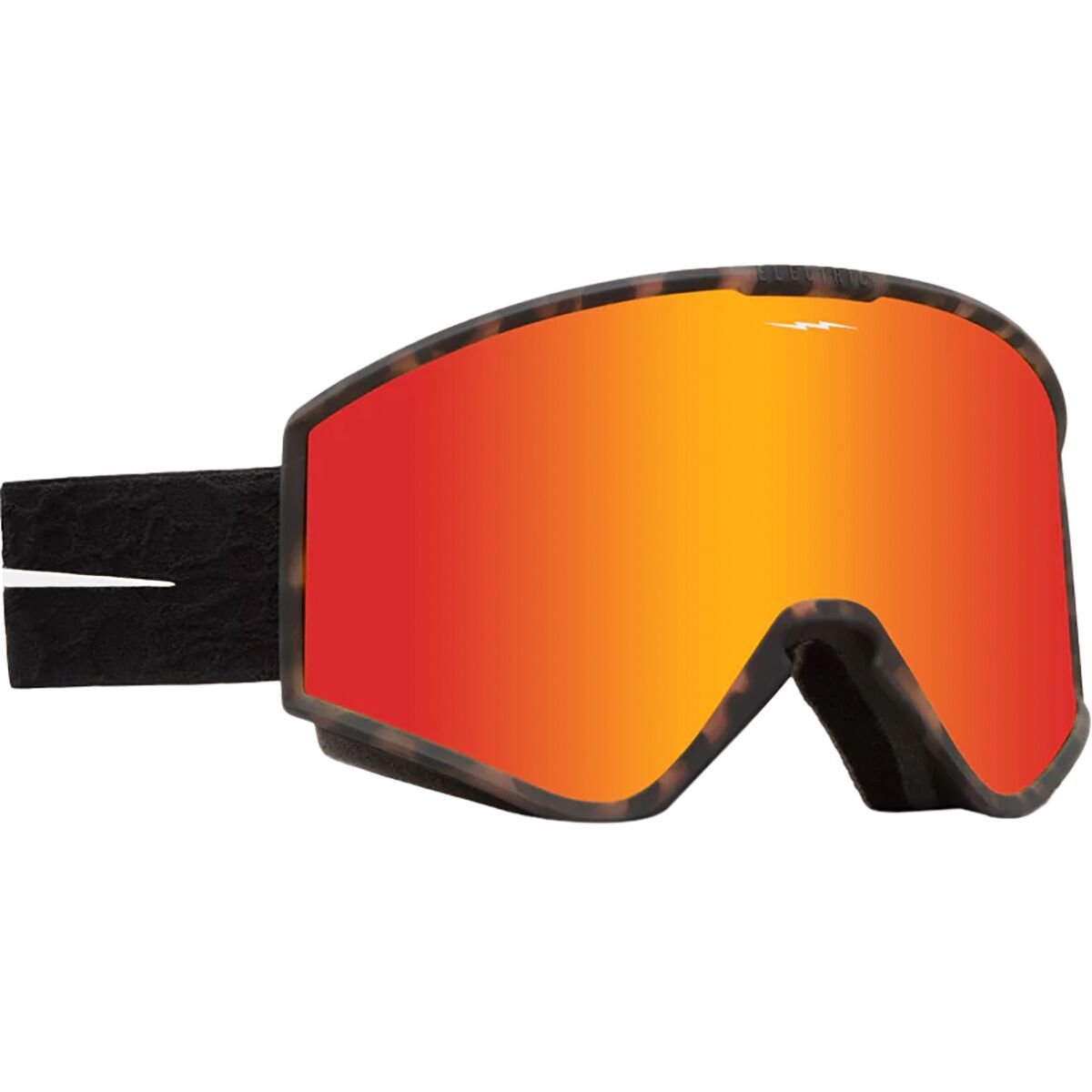 Electric Kleveland Small Goggles - Women's Black Tort Nuron/Red Chrome, One Size