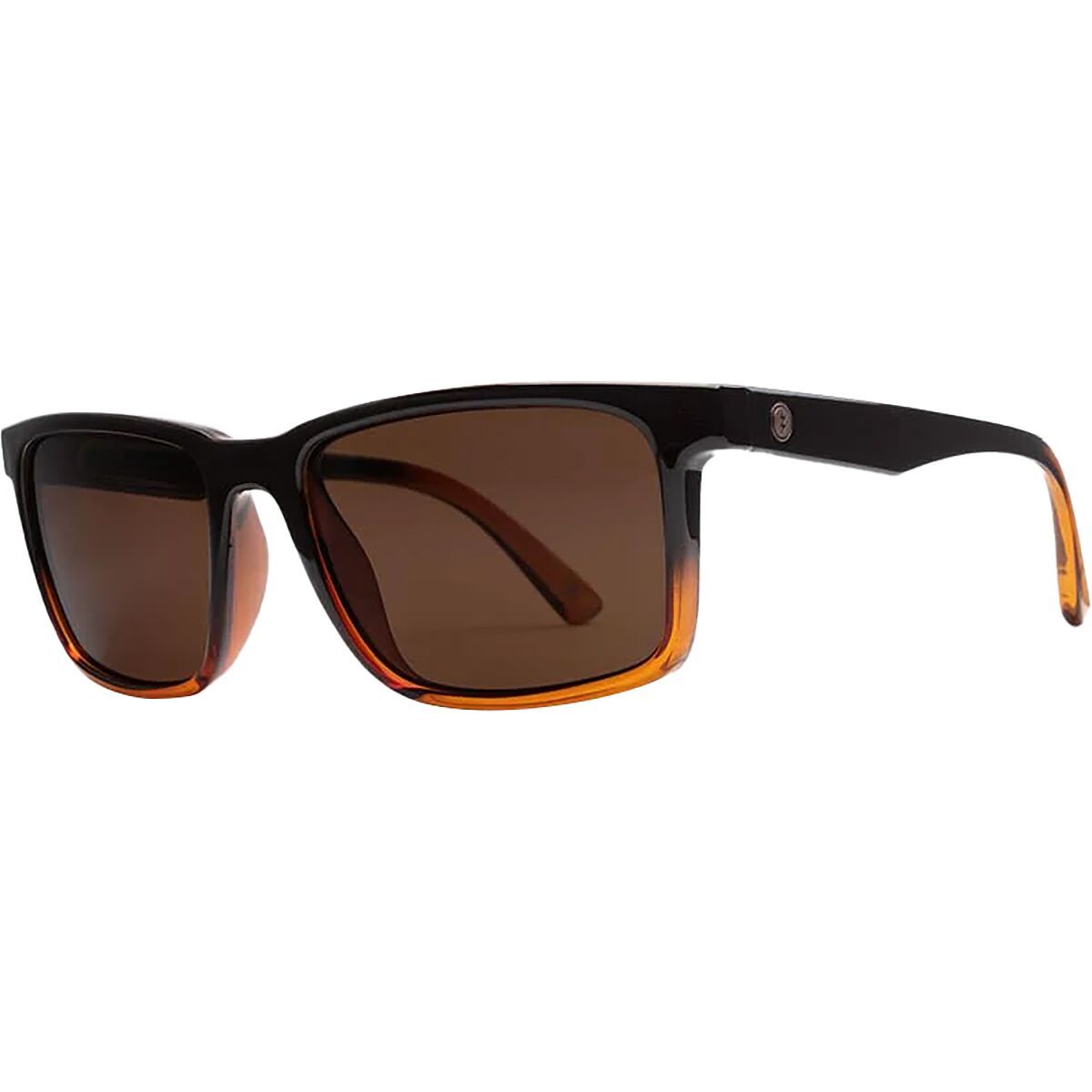 Electric Satellite Polarized Sunglasses - Men's Black Amber/Bronze Polar, One Size