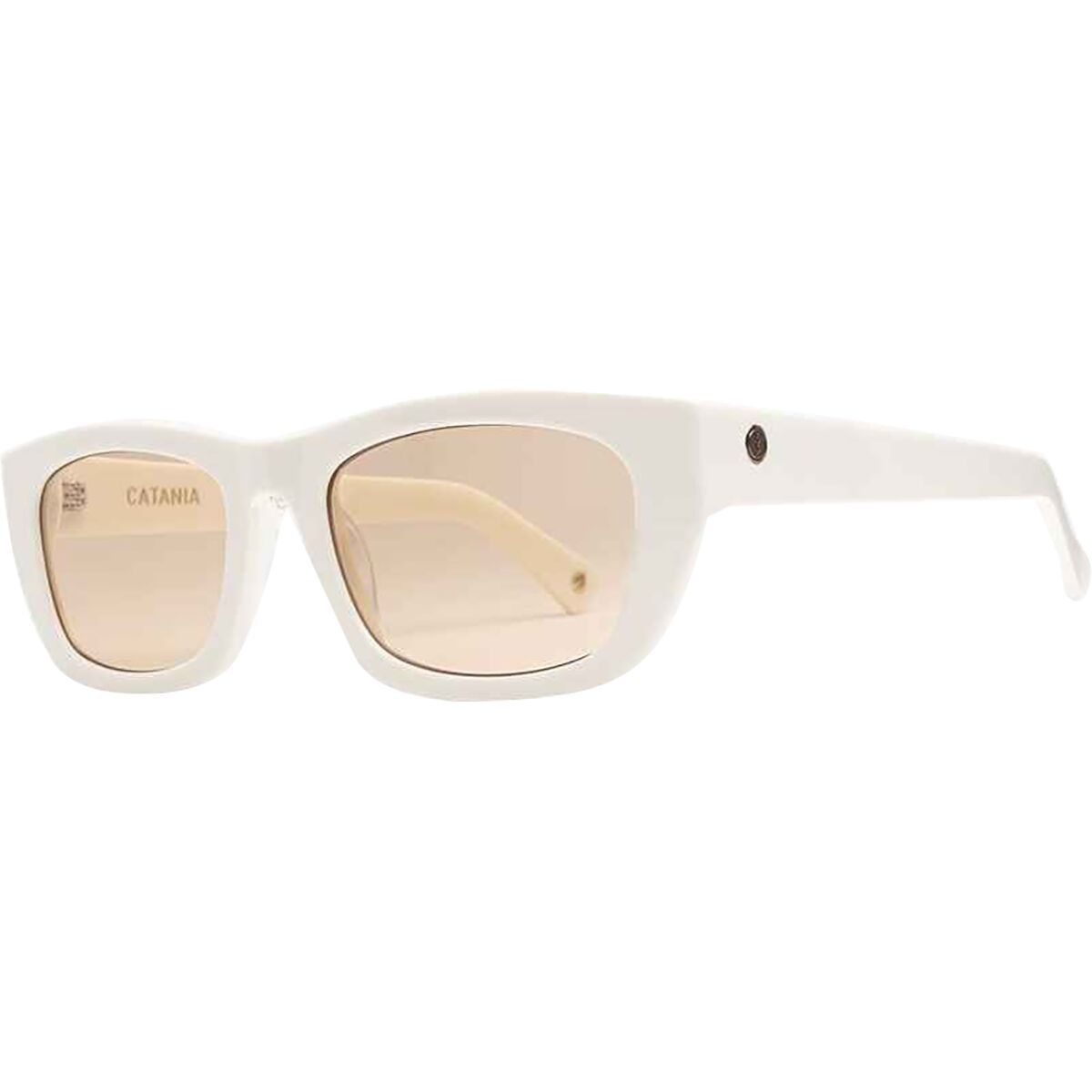 Electric Catania Sunglasses Ivory/Amber, One Size