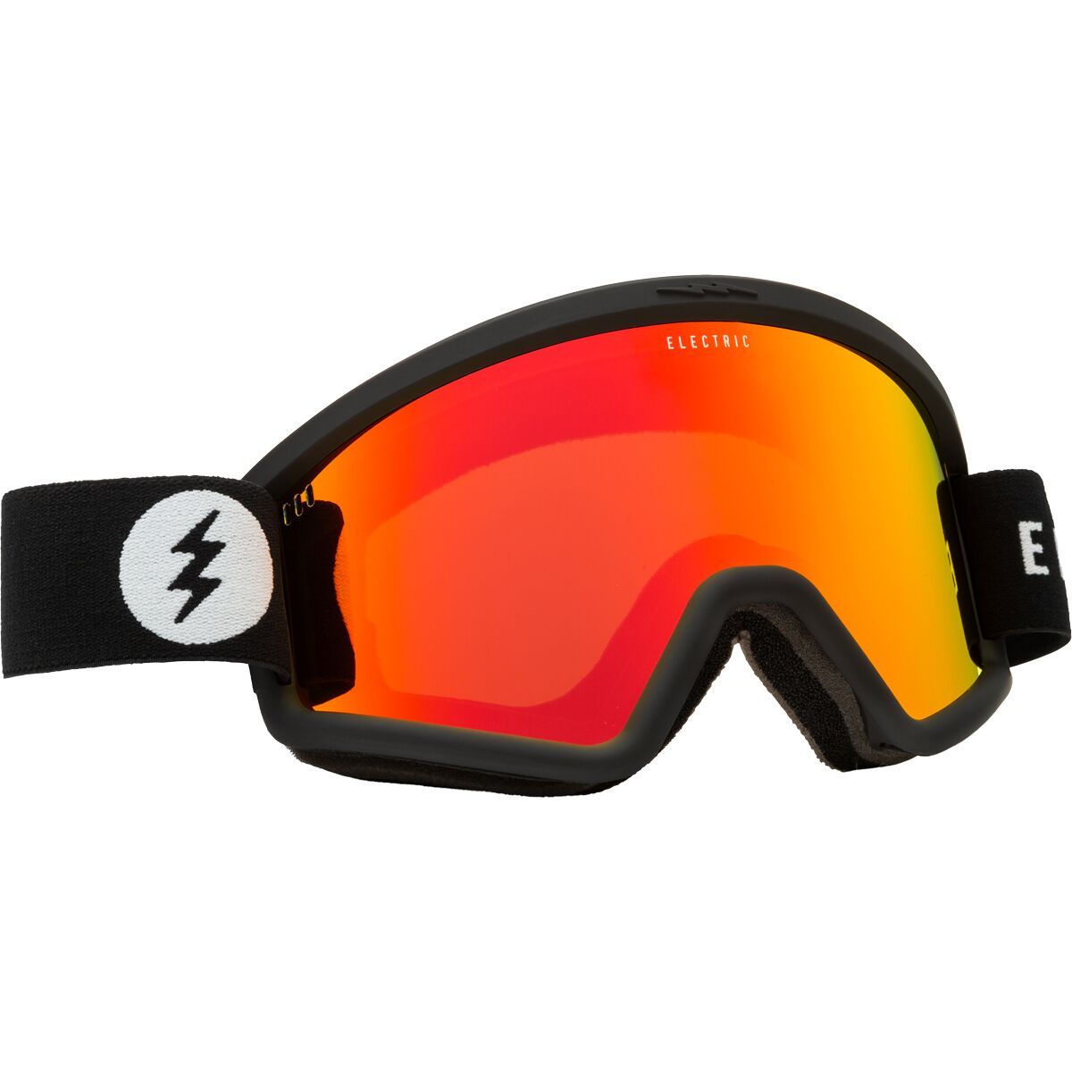 Image of Electric Hex Goggles Matte Black/Red Chrome +BL Rose, One Size