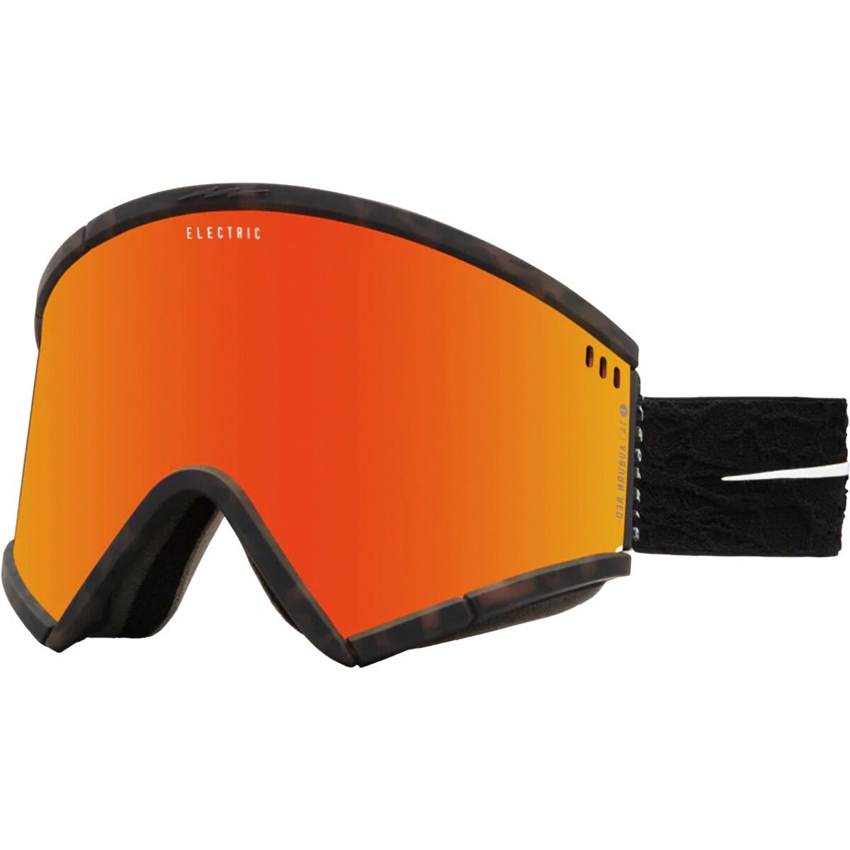Image of Electric Roteck Goggles Black Tort/Auburn Red, One Size