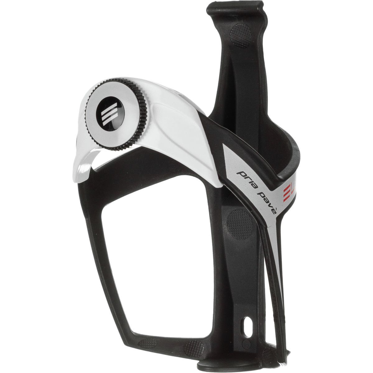 Image of Elite Pria Pave Water Bottle Cage Soft Black/Black, One Size