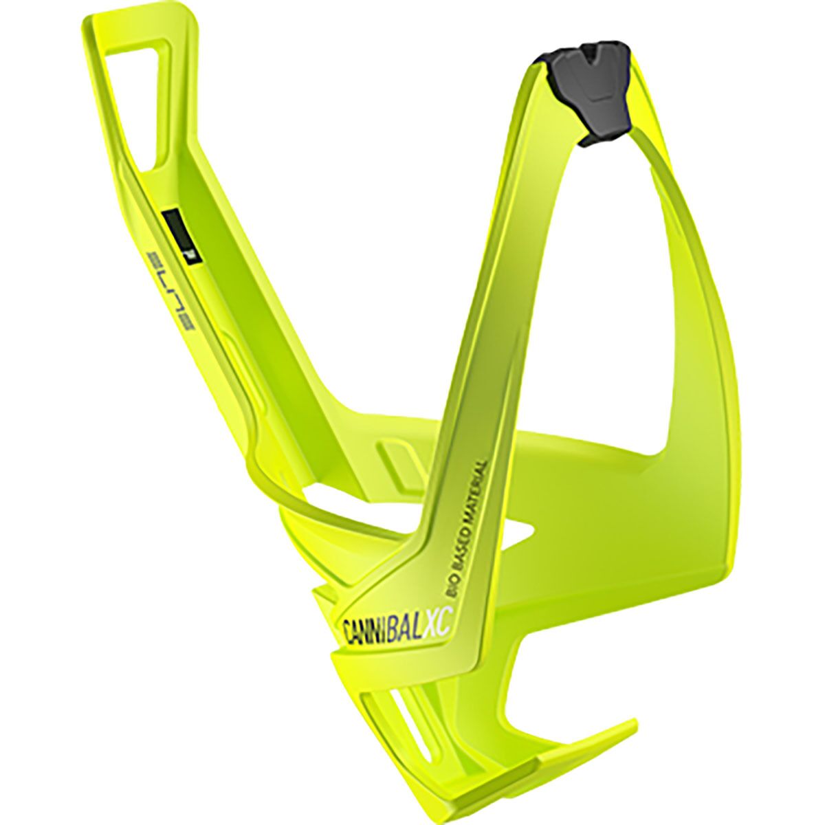 Image of Elite Cannibal XC Bottle Cage Bio Based Yellow Fluo/Black, One Size