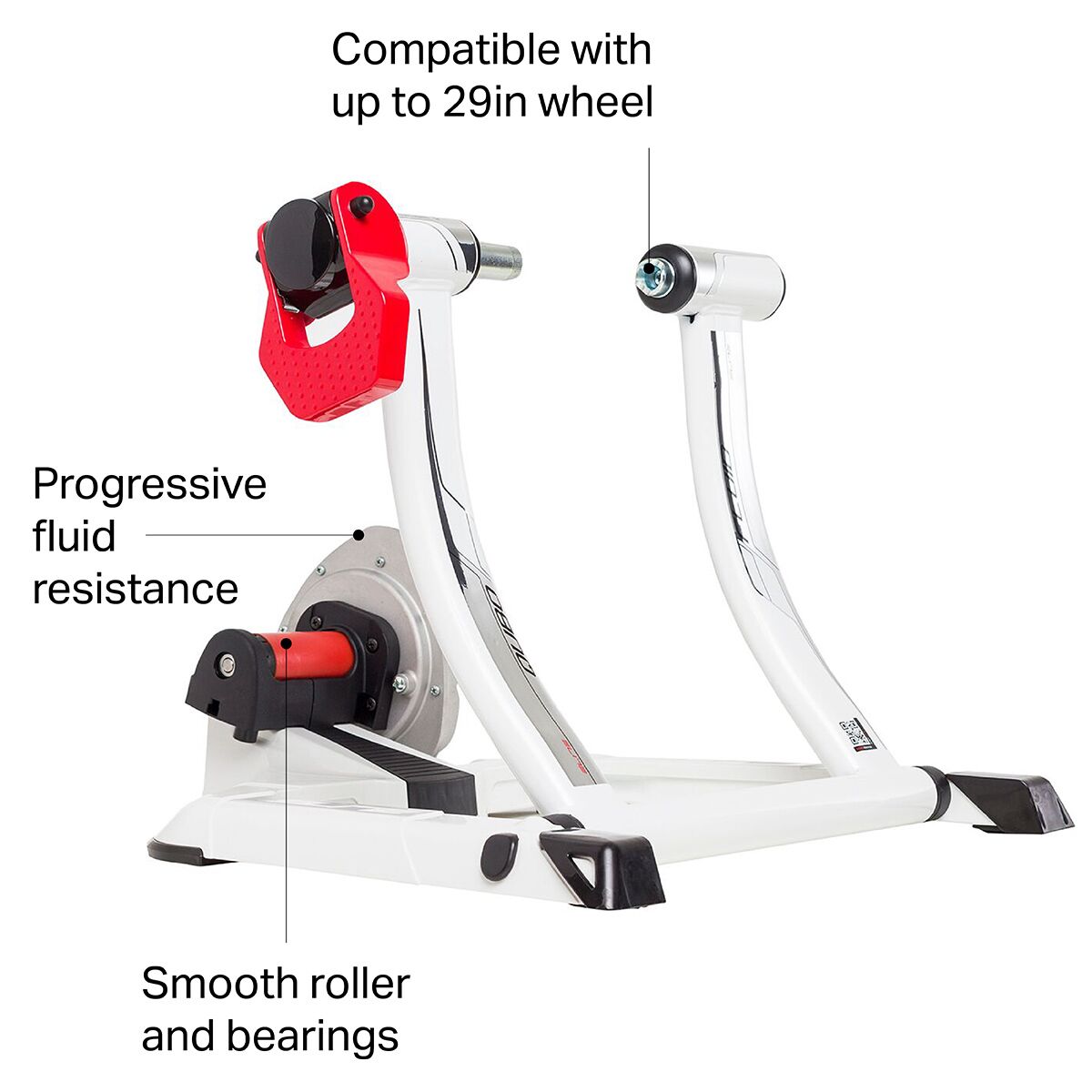 ELITE Qubo Fluid トレーナー Elite Qubo Power Fluid Trainer - Bike