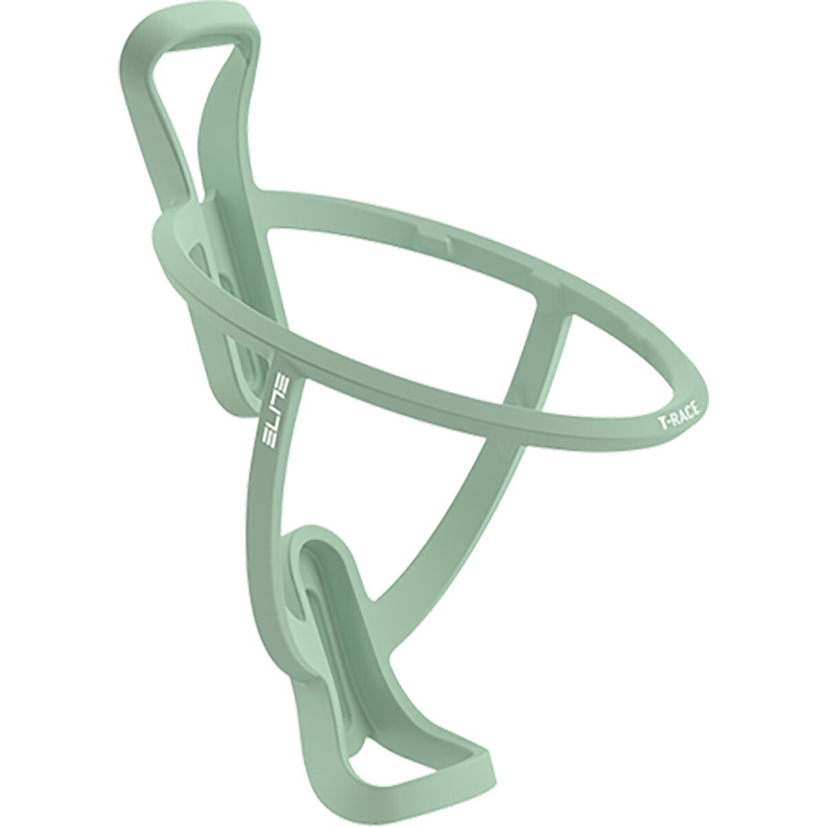 Image of Elite T-Race Water Bottle Cage Warm Green Soft Touch, One Size