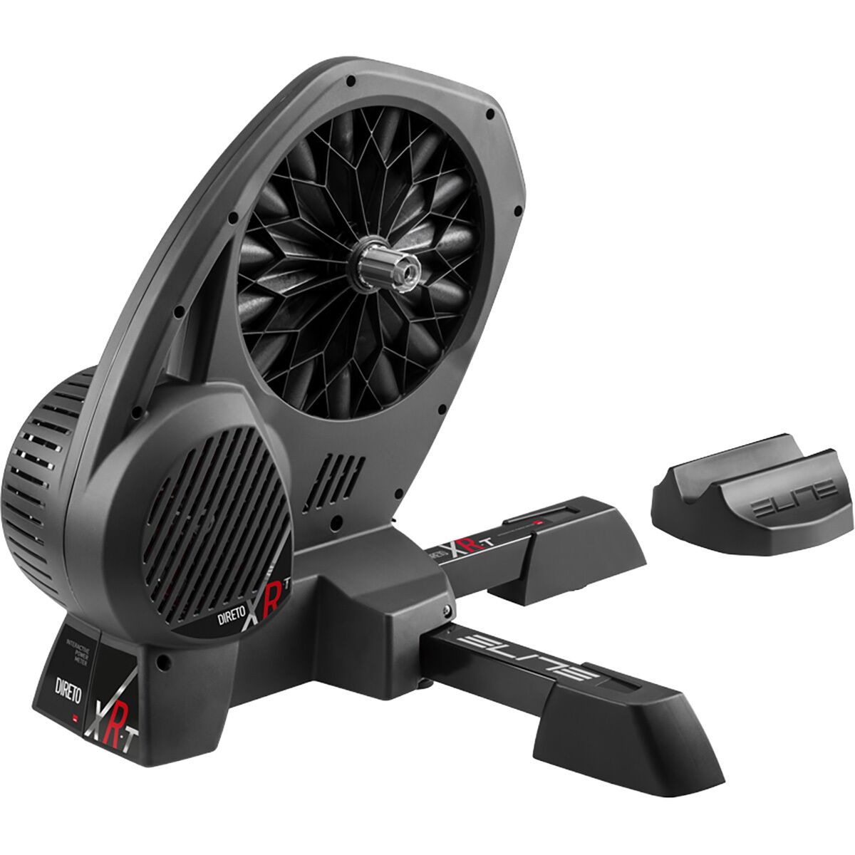 Image of Elite Direto Interactive Trainer White/Red, Zwift Cog & Click