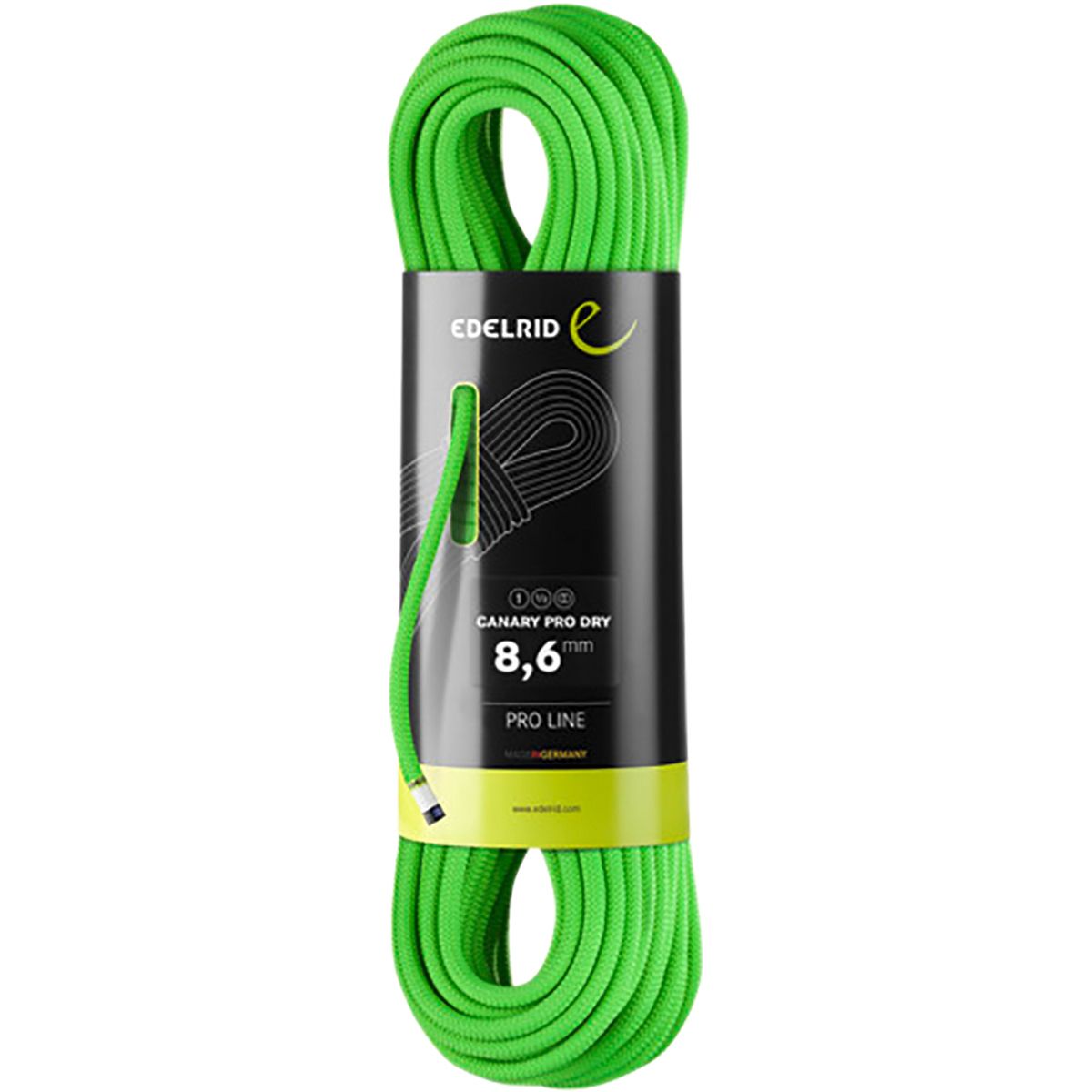 Edelrid Canary Pro Dry Climbing Rope - 8.6mm