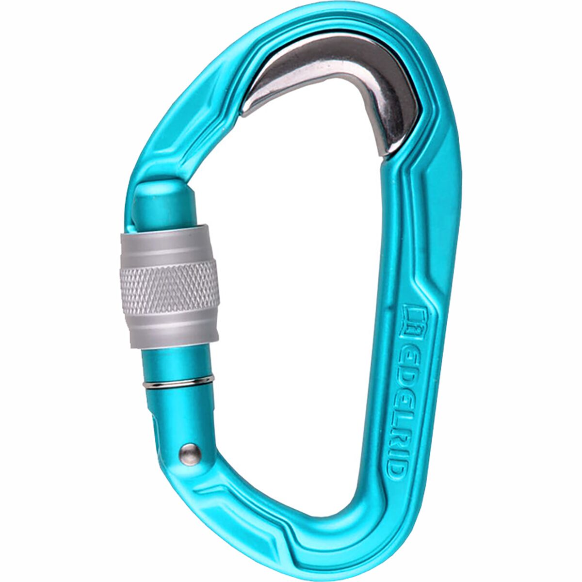 Image of Edelrid Bulletproof Screw Locking Carabiner Icemint, One Size