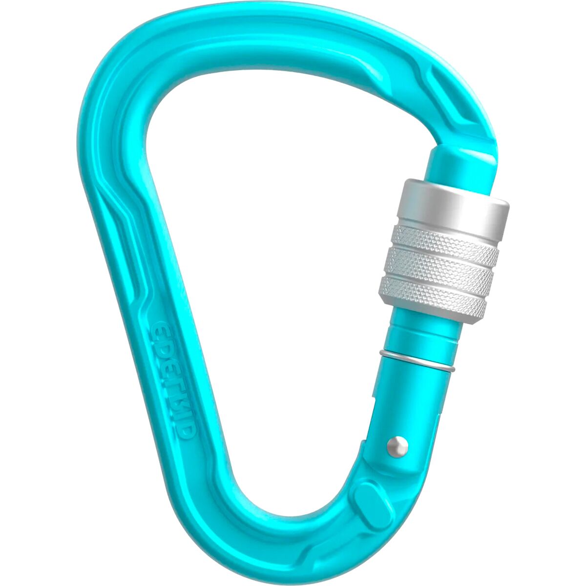 Image of Edelrid HMS Strike Screw Locking Carabiner Icemint, One Size
