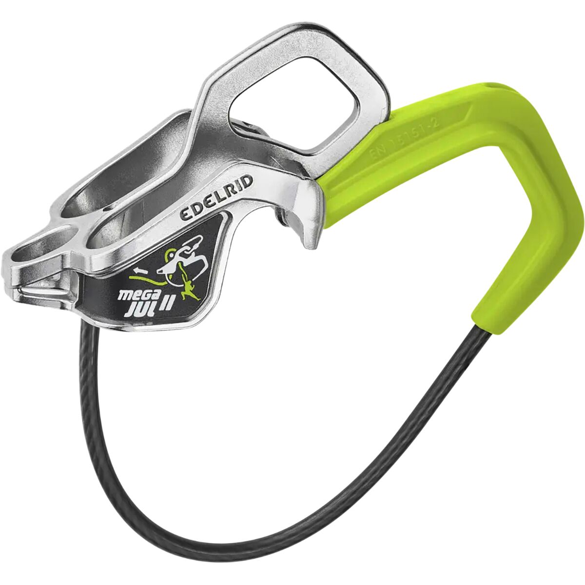 Image of Edelrid MegaJul II Belay Device Slate, One Size