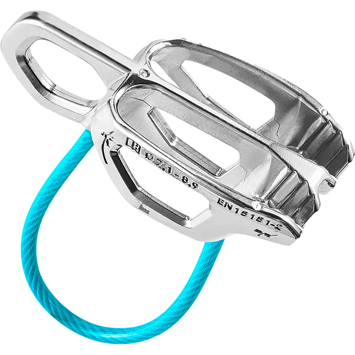 Image of Edelrid NanoJul Belay Device Slate, One Size
