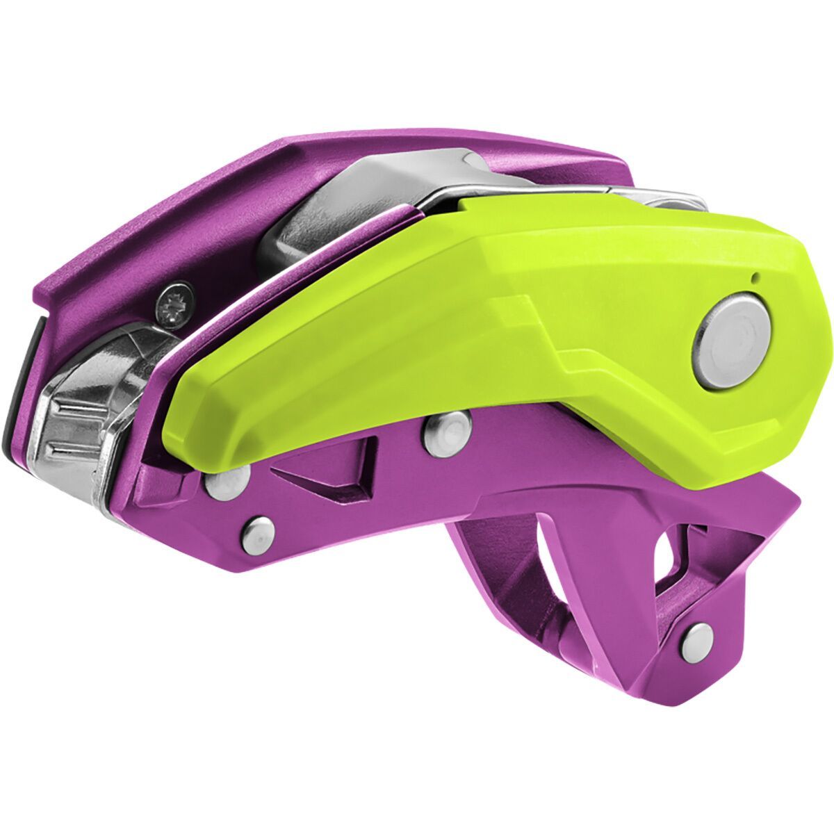 Image of Edelrid Pinch Belay Device Violet/Oasis, One Size