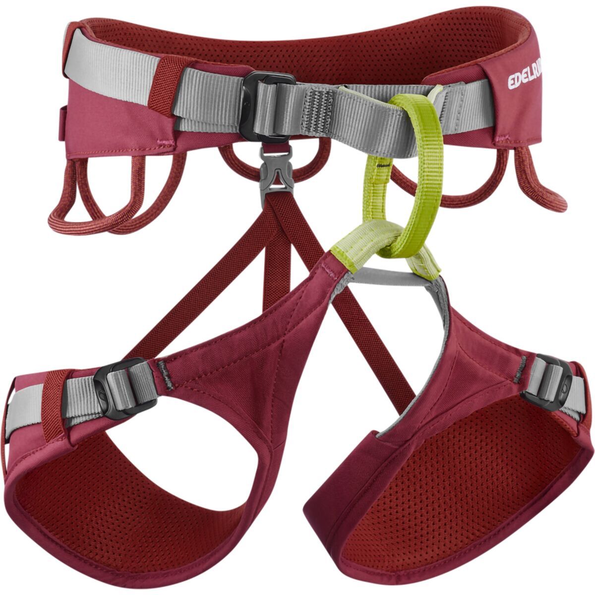 Image of Edelrid Jayne IV Harness - Women's Rhubarb Red, M