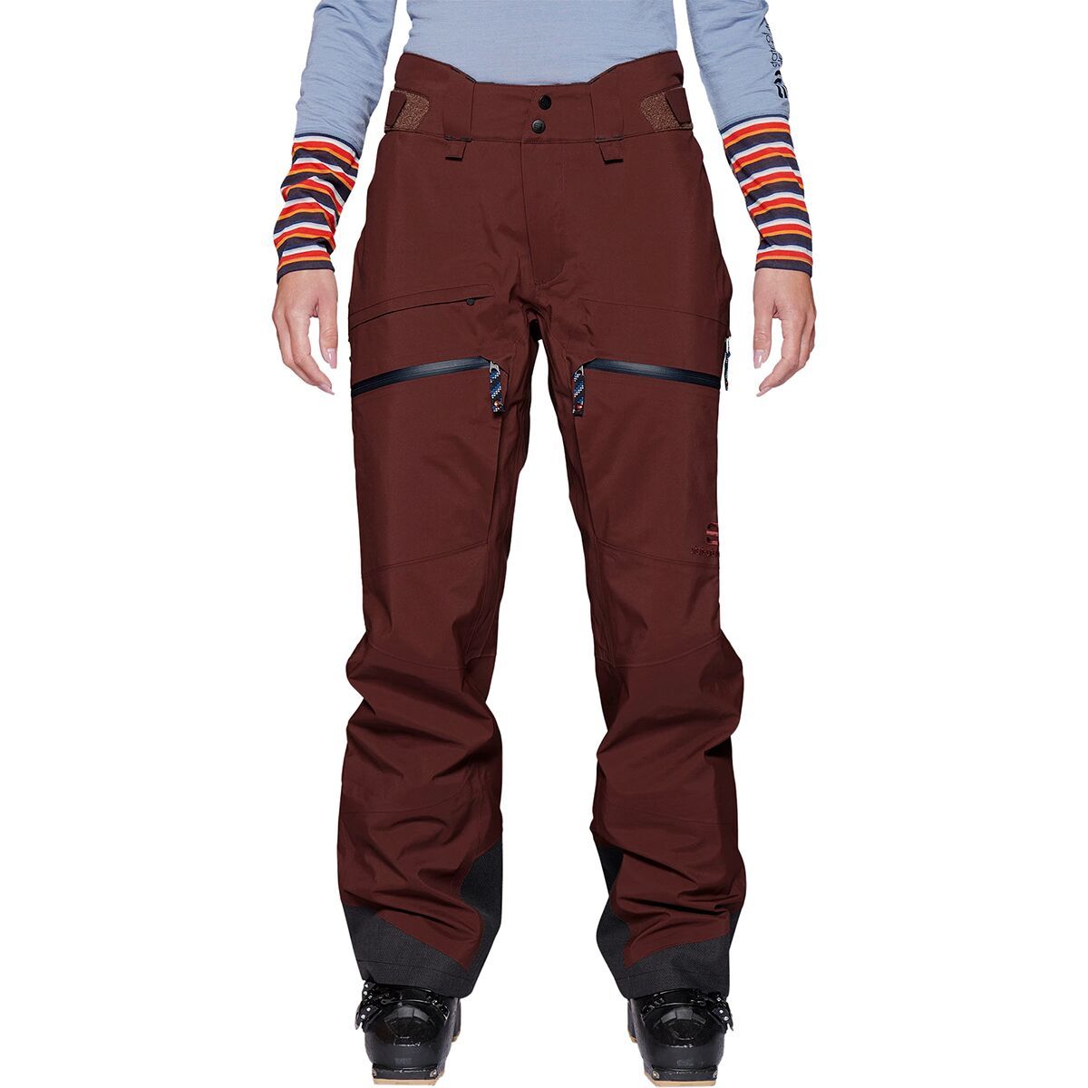 Elevenate Pure Pant - Women's Maroon Brown, XS