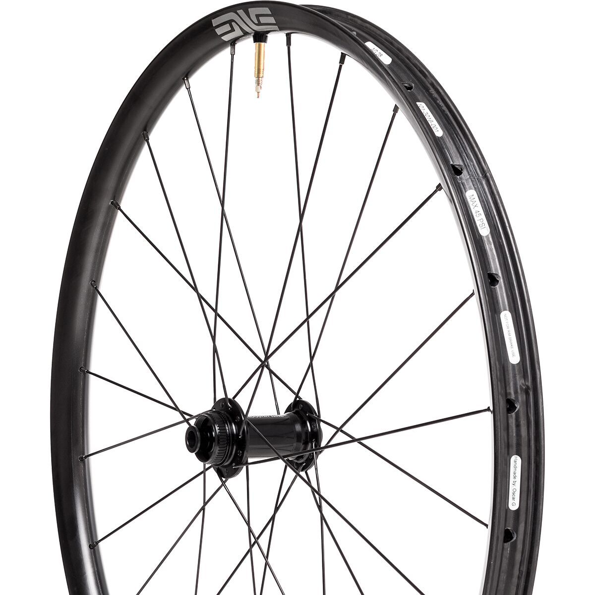 Image of ENVE AG28 Disc Industry Nine 1/1 650b Wheelset - Tubeless Black, Shimano/SRAM 11-Speed, Centerlock