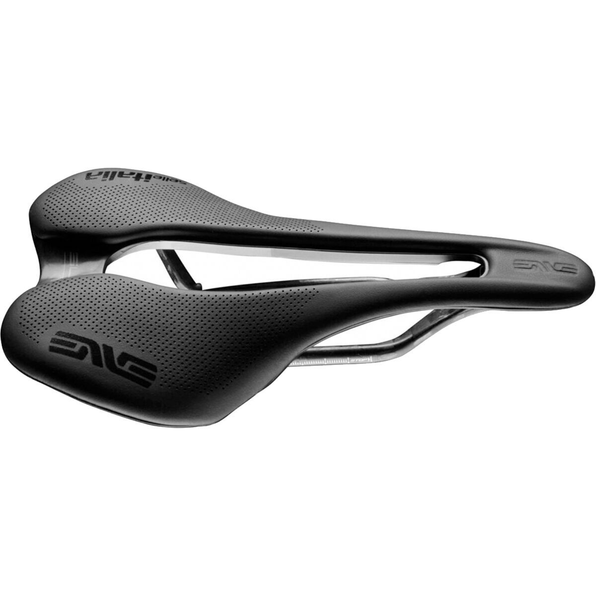 Image of ENVE x Selle Italia SLR Boost Kit Carbonio Superflow Saddle Black, 130mm Width