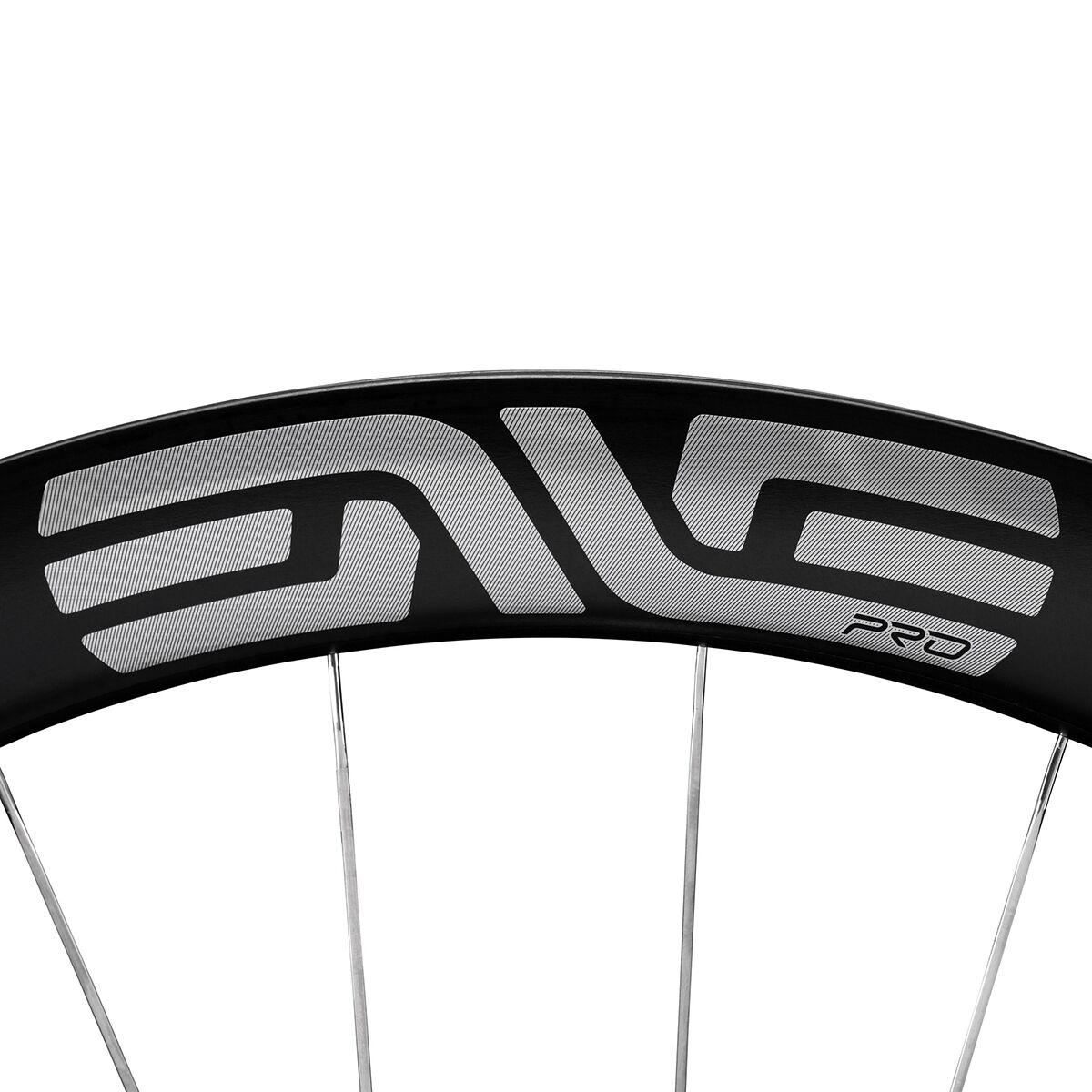 Image of ENVE SES Wheel Decal Silver, Front