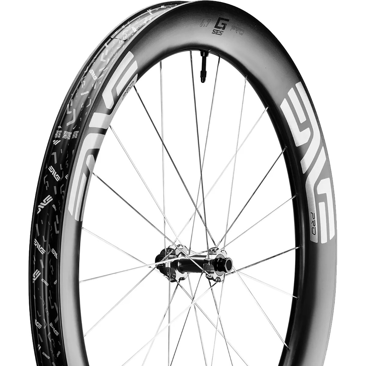 Image of ENVE G SES 6.7 PRO Carbon Wheel - Tubeless Front, Black, CL