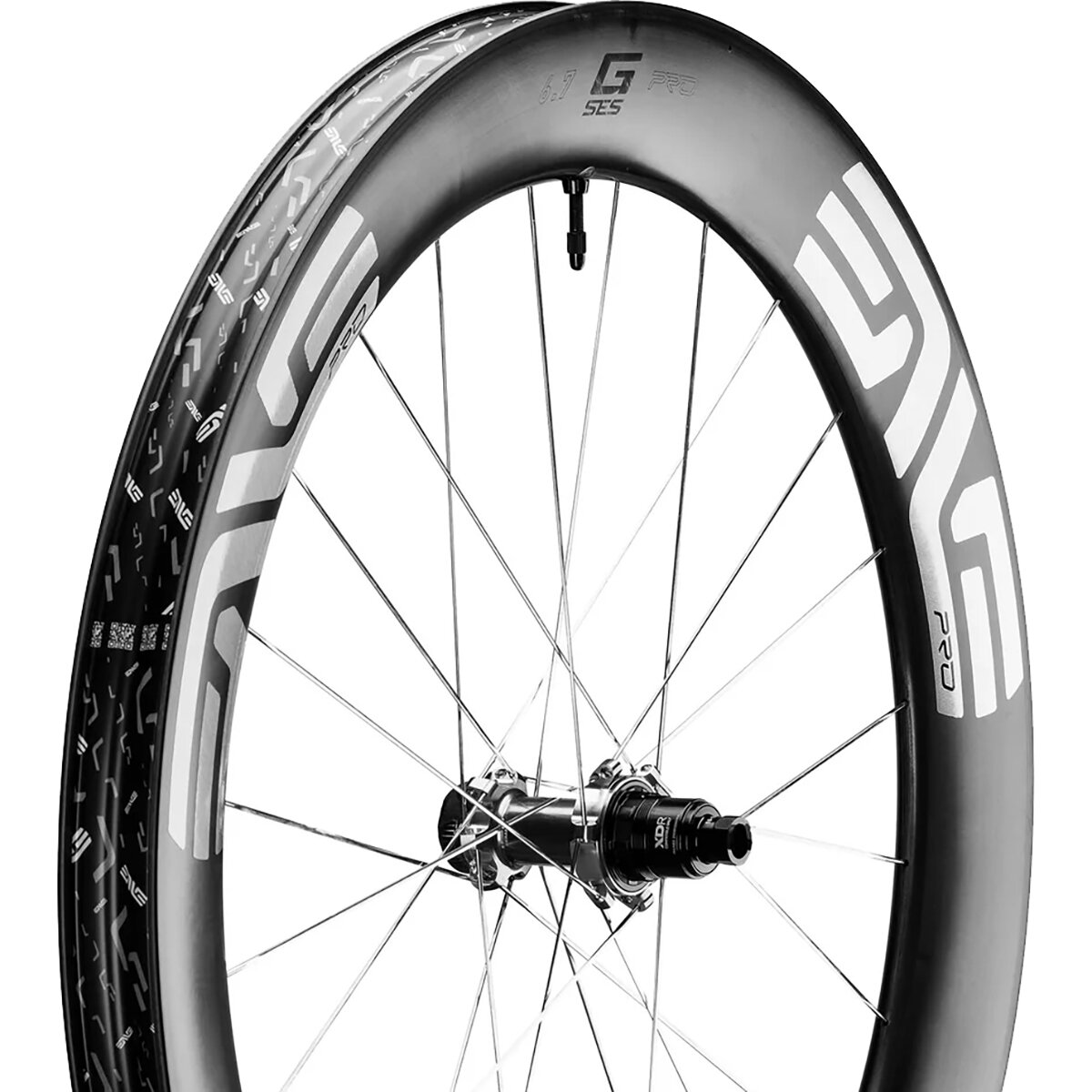 Image of ENVE G SES 6.7 PRO Carbon Wheel - Tubeless Rear, Black, Innerdrive, XDR, CL
