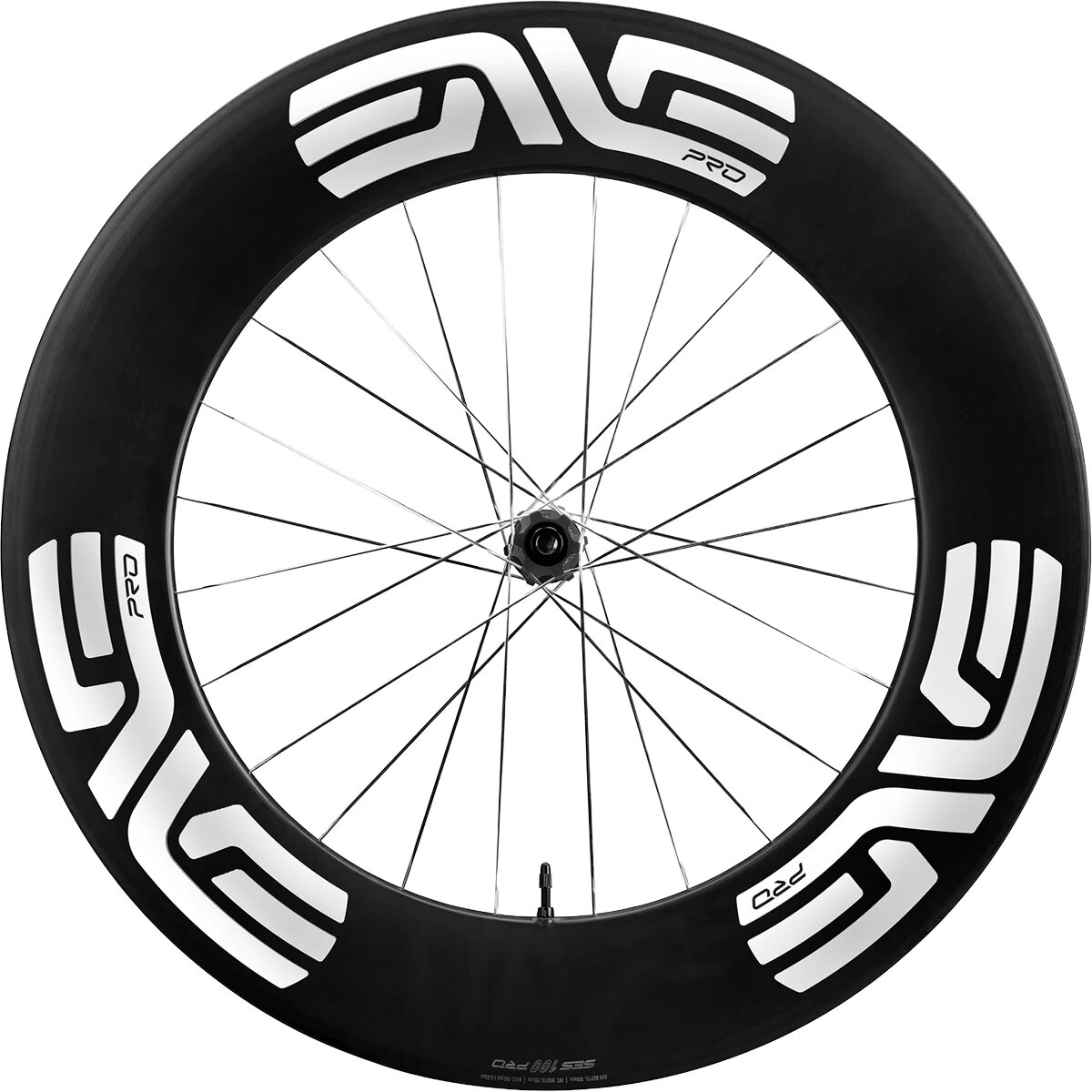 Image of ENVE SES 100 PRO Wheel Front, Black/White, One Size