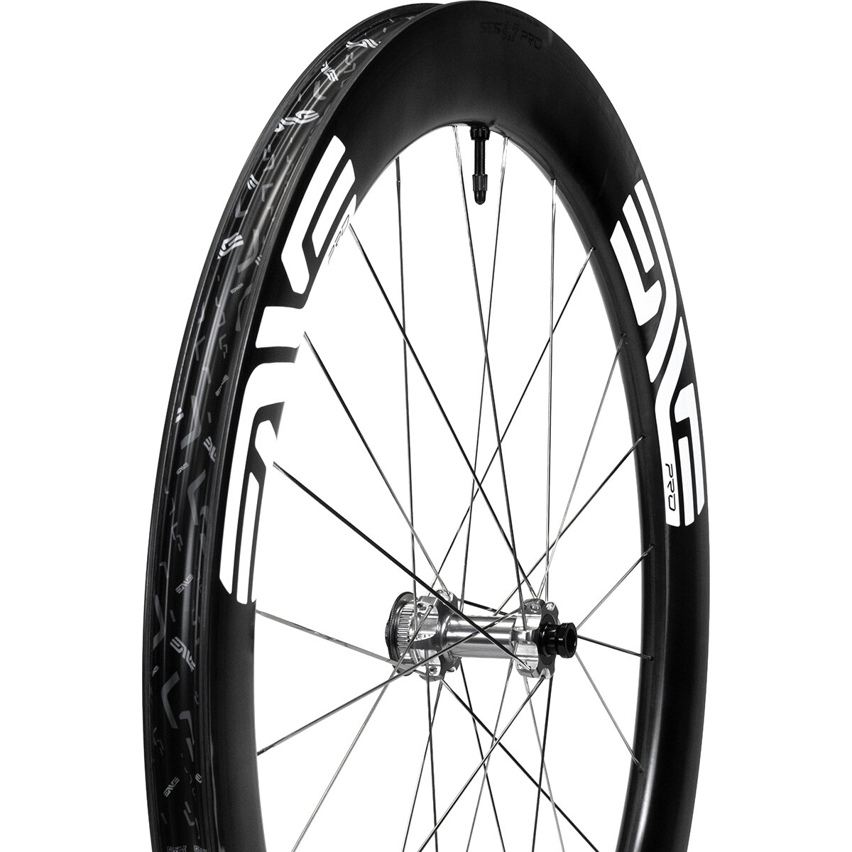 Image of ENVE SES 6.7 PRO Wheel Front, Black/White, One Size