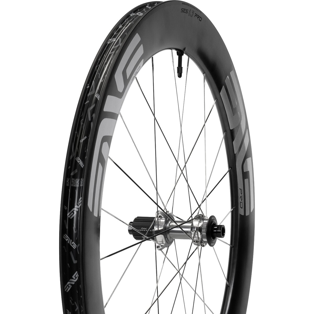 Image of ENVE SES 6.7 PRO Wheel Rear, Black/Silver, XDR