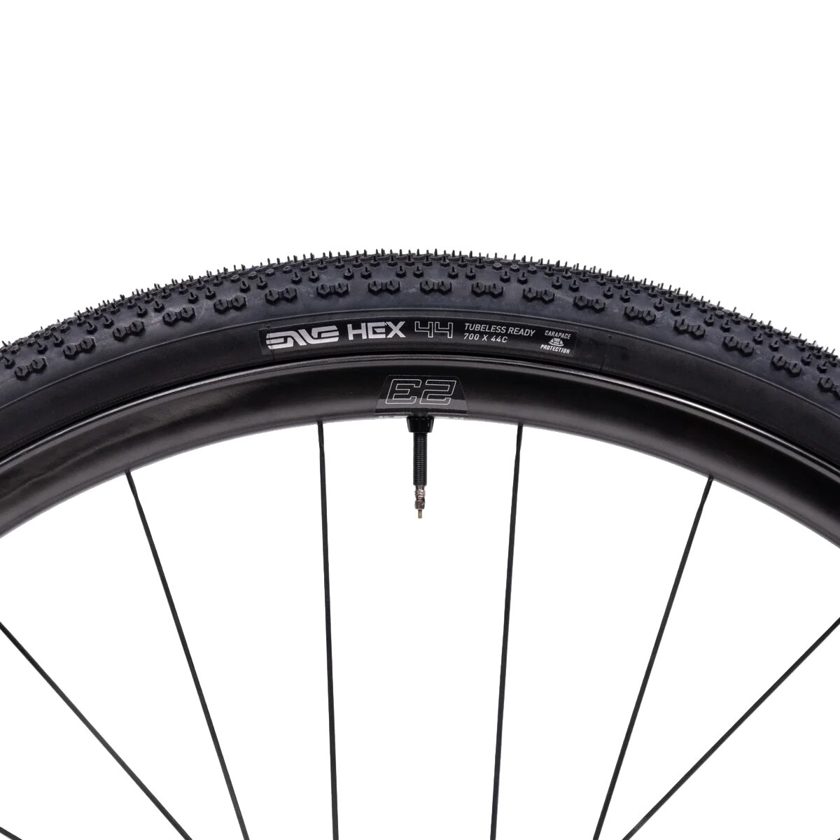 Image of ENVE HEX Carapace Gravel Tire Black, 700x48mm