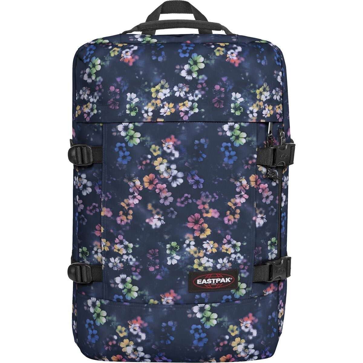 Image of Eastpak Travelpack Backpack Flora Fade Navy, One Size