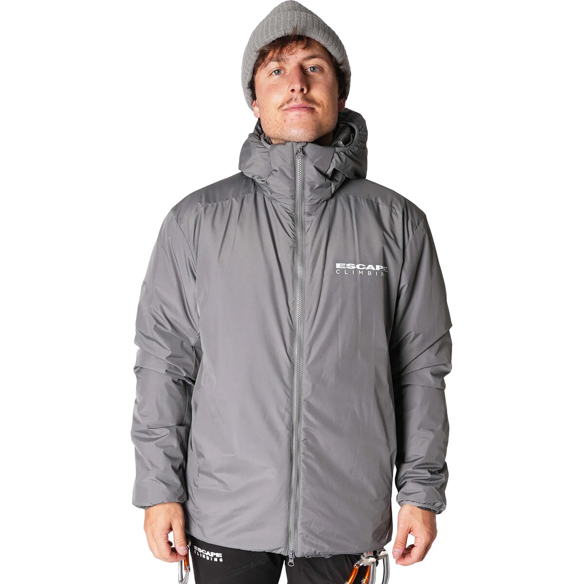 Image of Escape Climbing IronRange 140 Belay Parka - Men's Basalt Gray, S