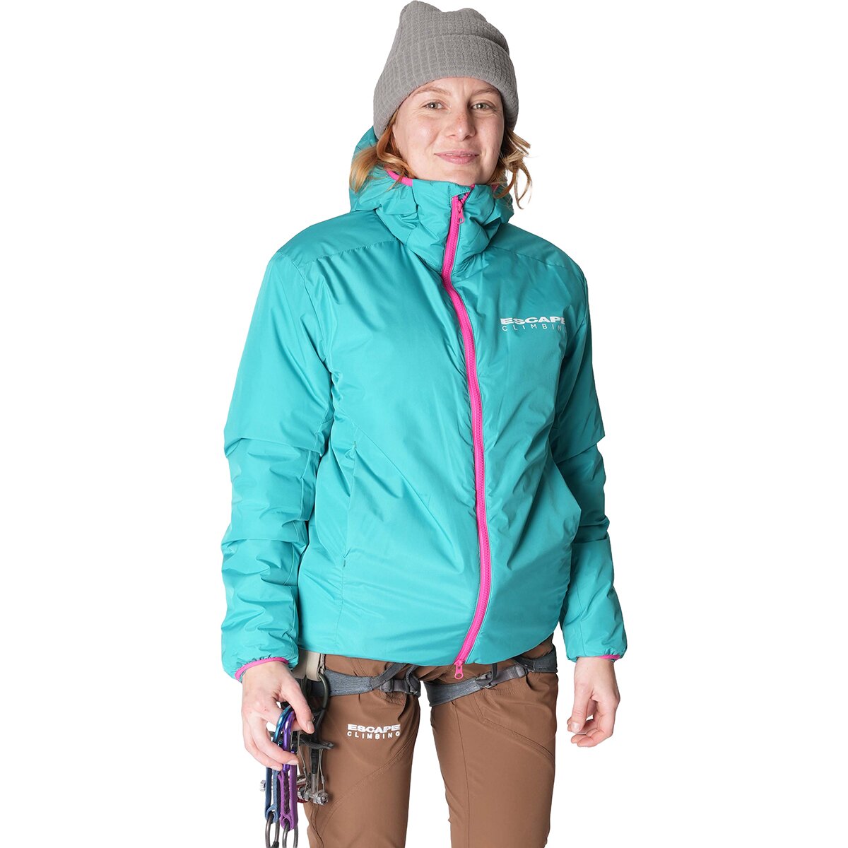 Image of Escape Climbing IronRange 140 Belay Parka - Women's Teal, M