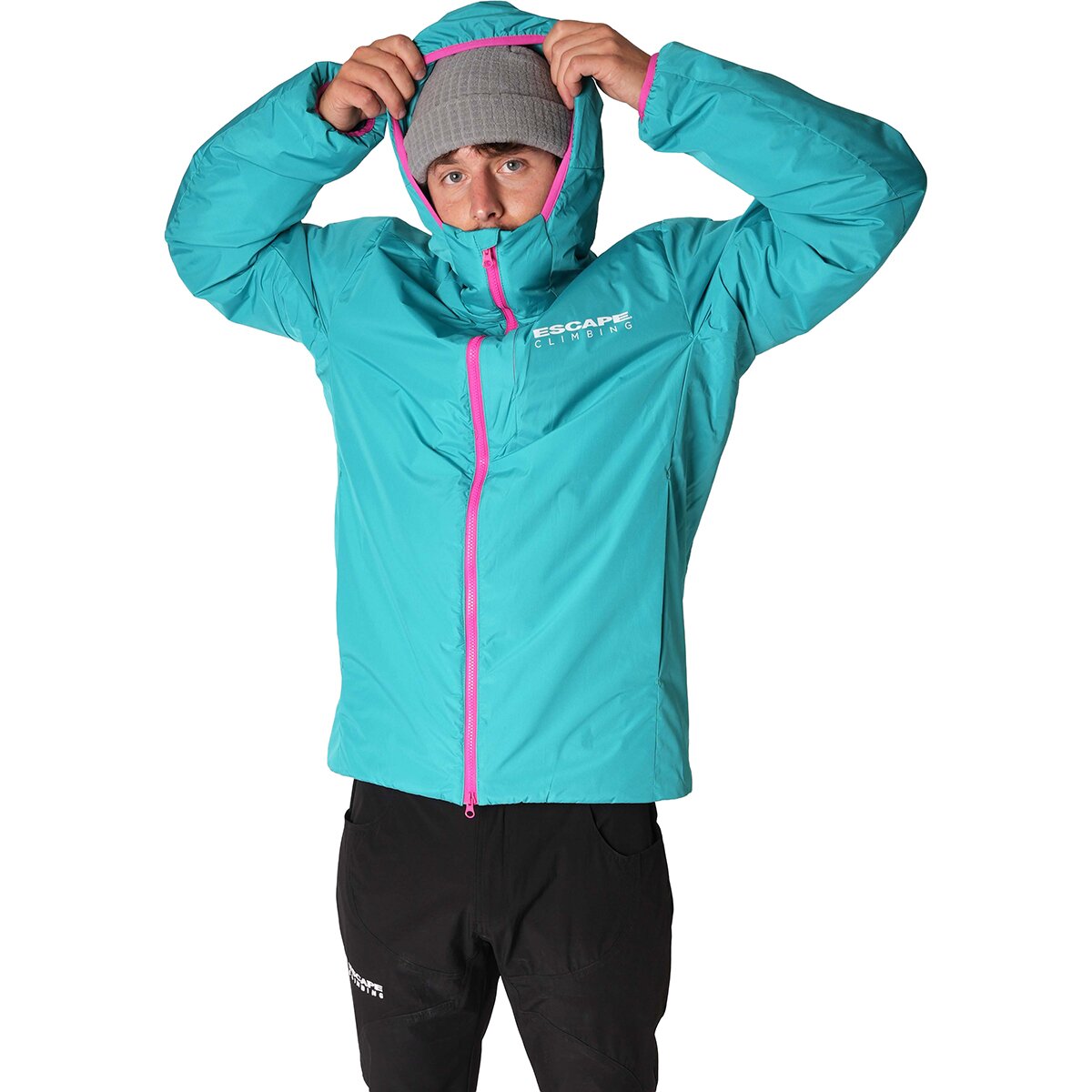 Image of Escape Climbing IronRange 80 Belay Jacket - Men's Teal, S