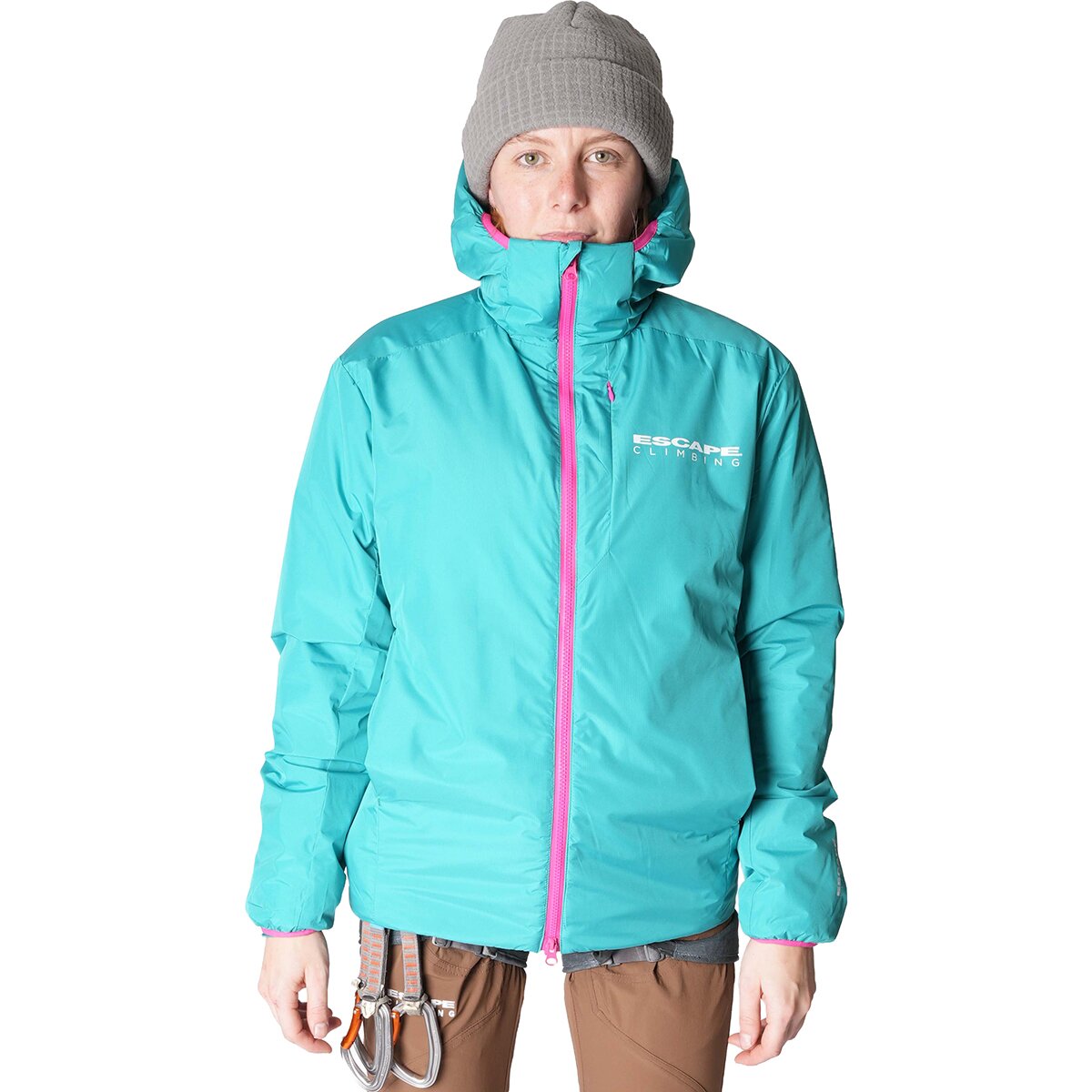 Image of Escape Climbing IronRange 80 Belay Jacket - Women's Teal, XL
