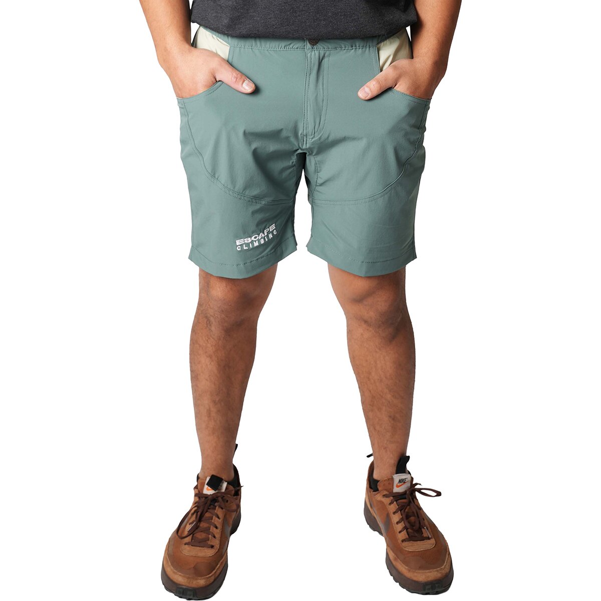 Image of Escape Climbing Smith Climbing Short - Men's Green, XL