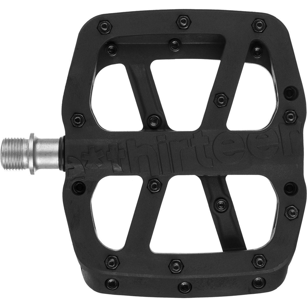 Image of e*thirteen components Base Flat Pedals Black, Set