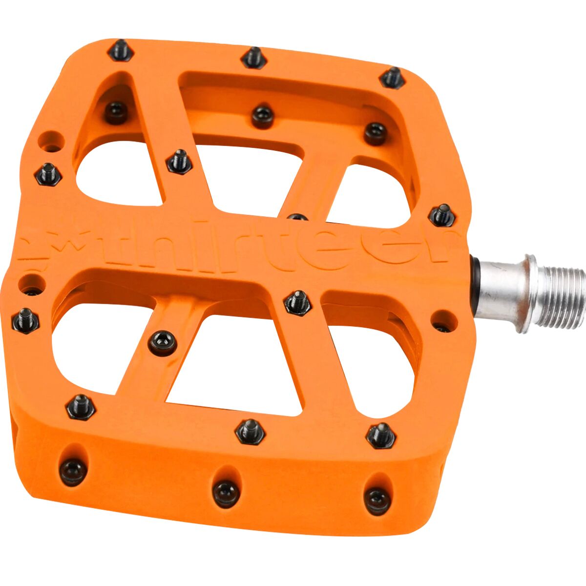 Image of e*thirteen components Base Flat Pedals Naranja, Set