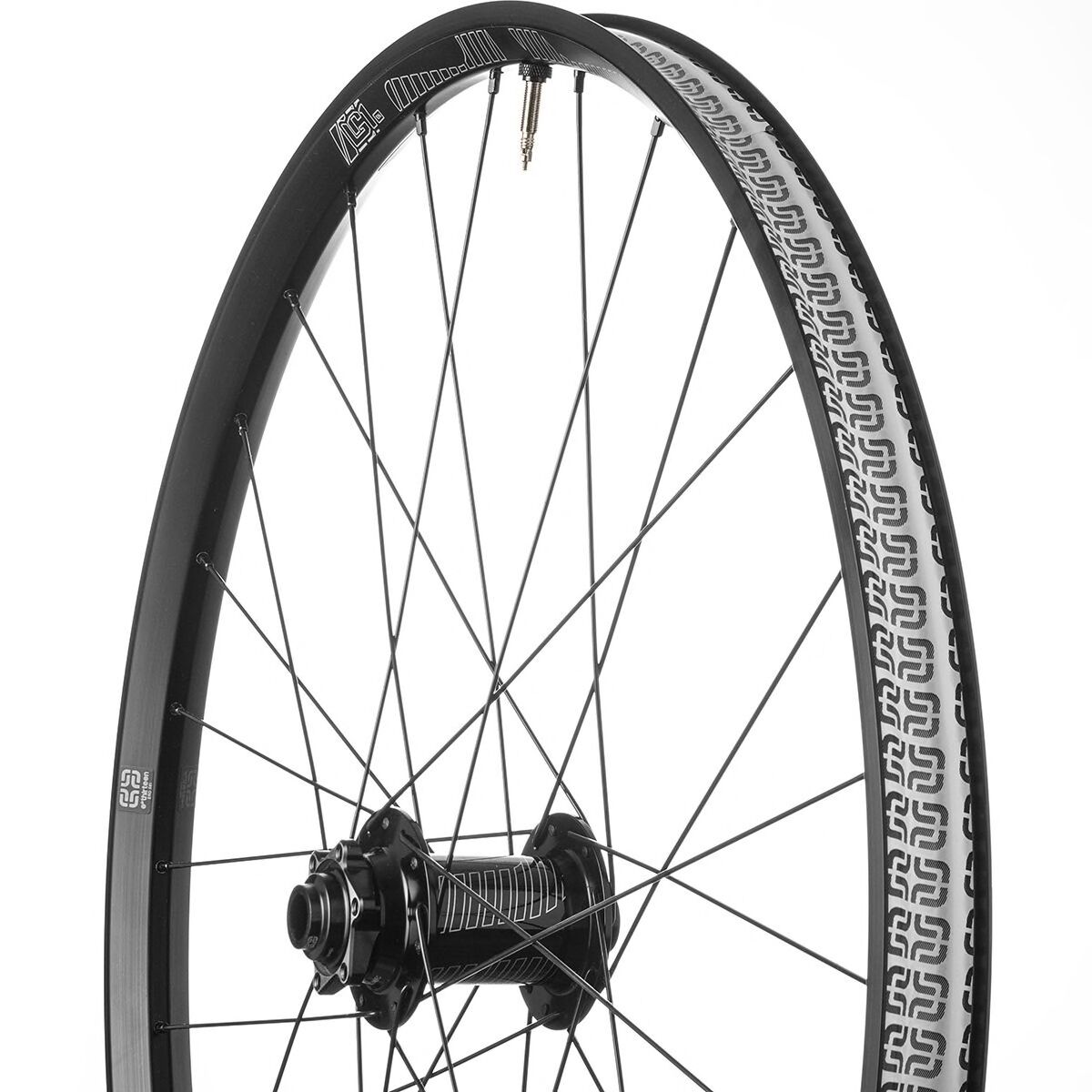 Image of e*thirteen components LG1 EN 27.5in Boost Wheelset - Bike Build Black, 15x110/12x148mm, SRAM XD