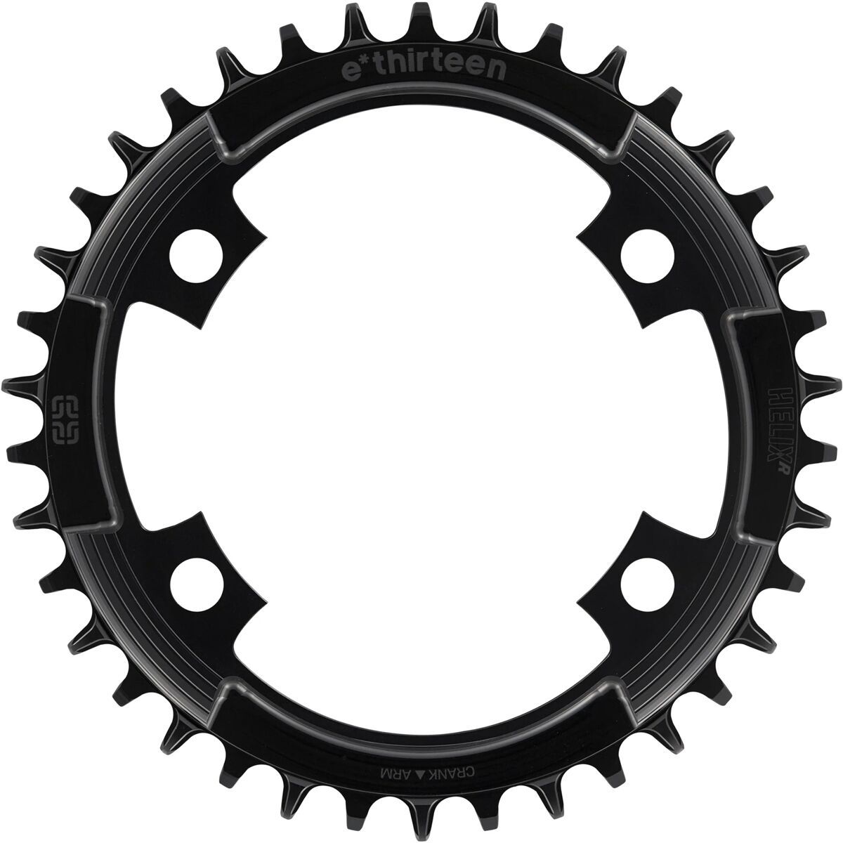 Image of e*thirteen components Helix Race 107BCD Chainring Black, 40t