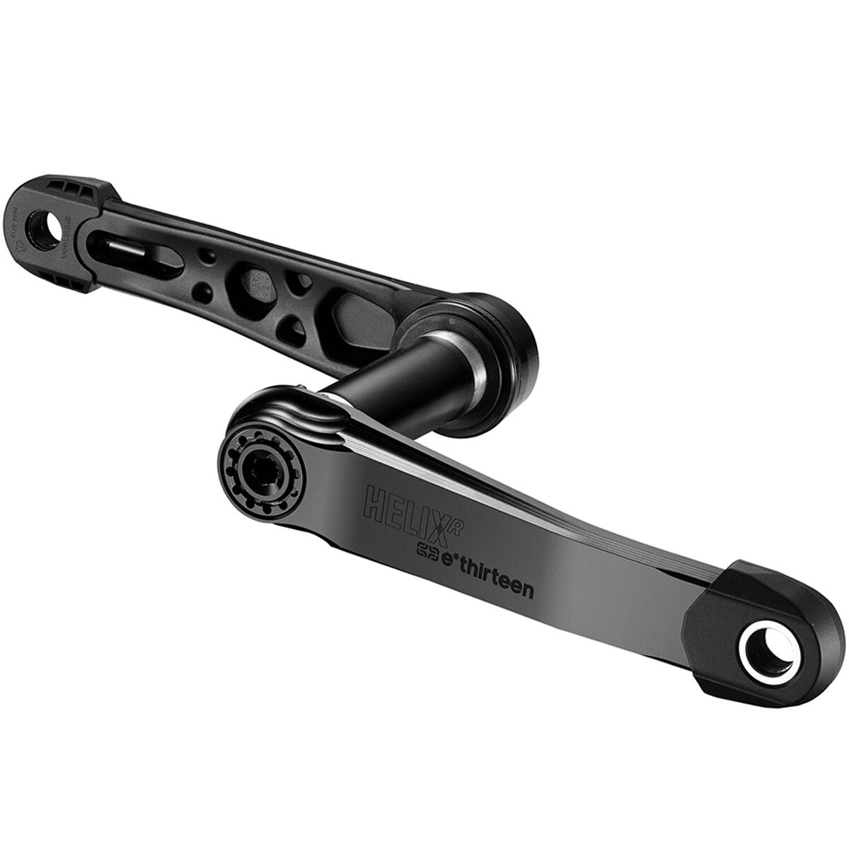Image of e*thirteen components Helix Race Alloy Crank Black, 165mm