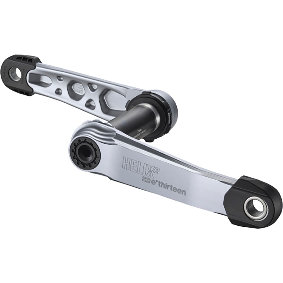 Image of e*thirteen components Helix Race Alloy Crank Silver, 165mm