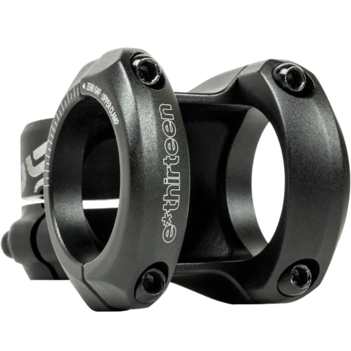 e*thirteen components Base 35 Stem - No Packaging Black, 40mm