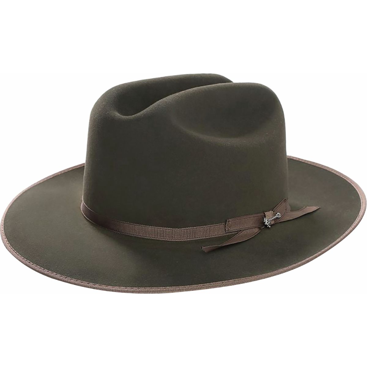 Image of Stetson Open Road Royal Deluxe Hat Sage, 6 3/4